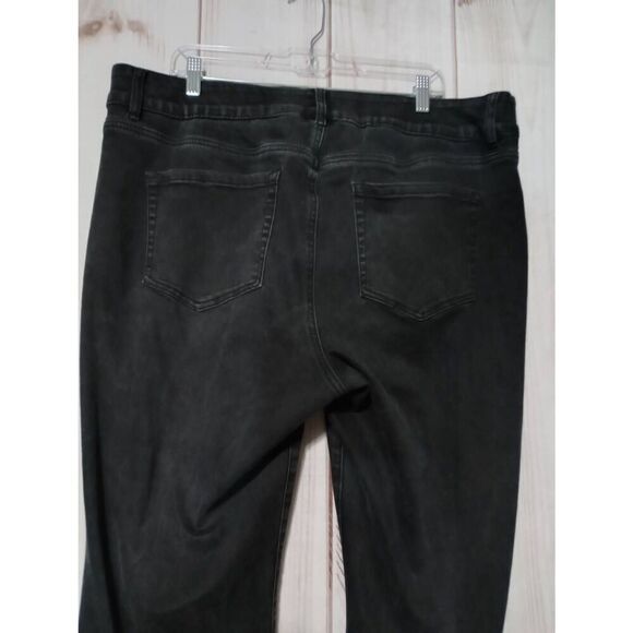 Lane Bryant Jeans Ladies 20R Black Bootcut Comfort‎ Waist - Picture 4 of 7